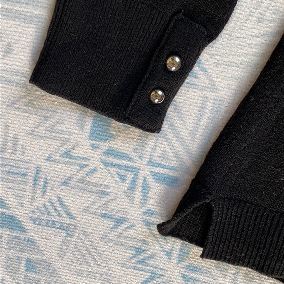 WHBM Striped Turtleneck Sweater - Picture 3 of 8